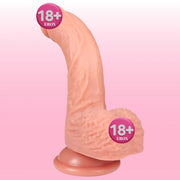 Shequ Dildo Series Deans Curve Natural Doku 21 cm Realistik Penis