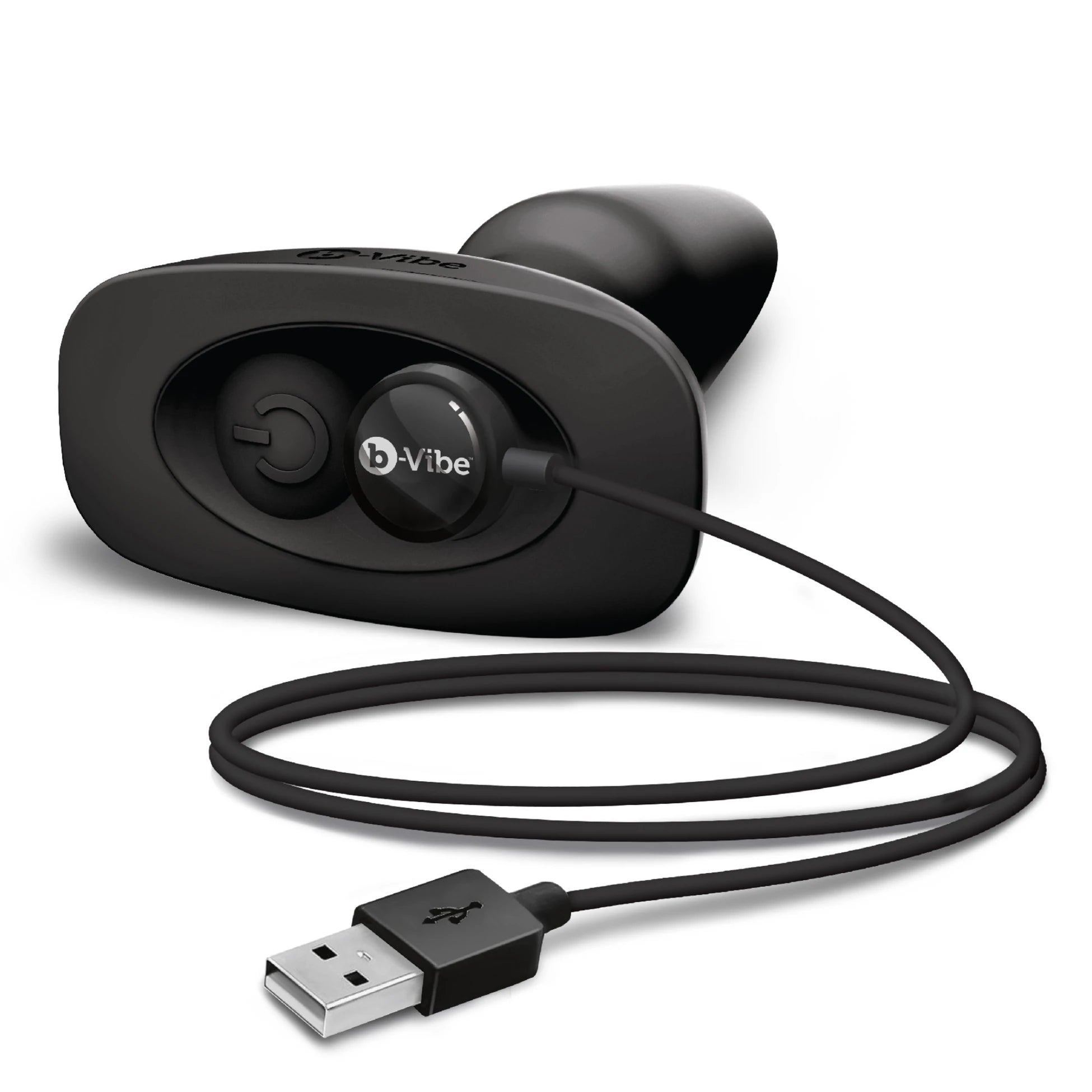 B-Vibe Rimming 2 Uzaktan Kumandalı Titreşimli Anal Vibratör-Black