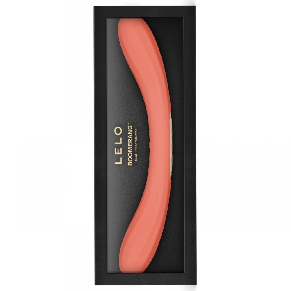 Lelo Boomerang Telefon Kontrollü Çift Uçlu Vibratör-Coral