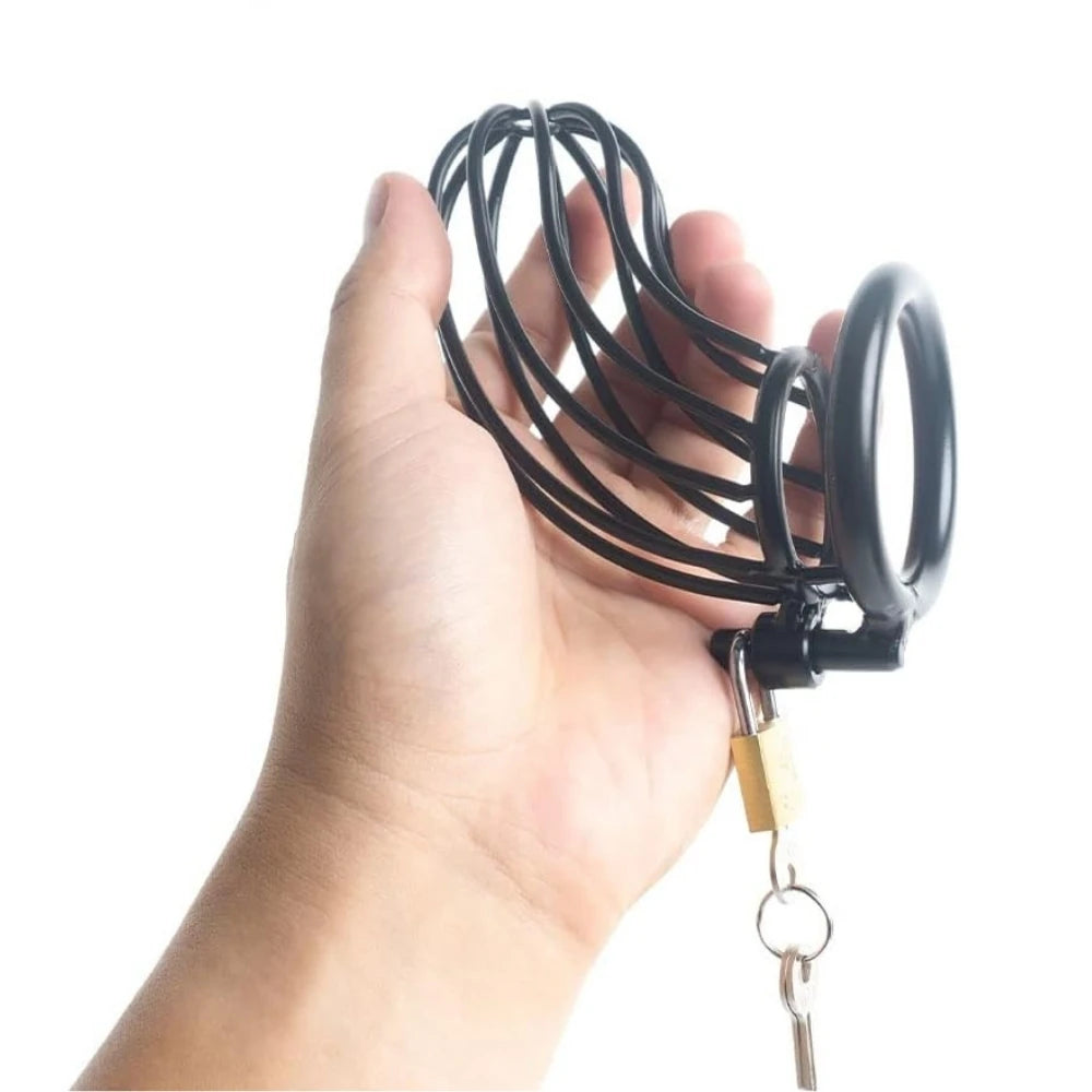 Frowzer Dreams Breathable Cage Metal Penis Kilidi 45 Mm Black