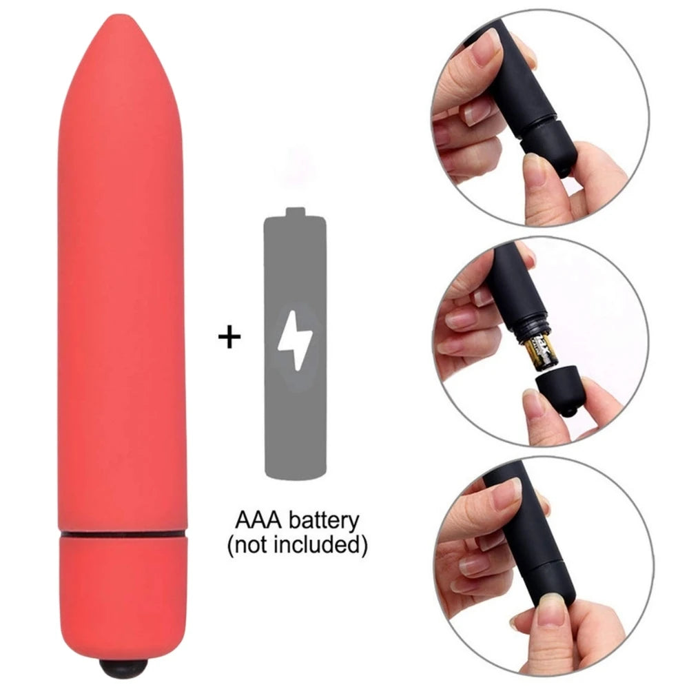 Frowzer Kirus Bullet Vibes Kurşun Mini Vibratör-Red