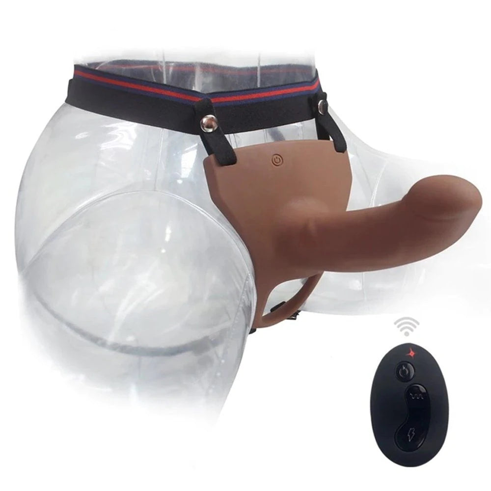 Frowzer Hollow Strapon Uzaktan Kumandalı İçi Boş Kemerli Penis