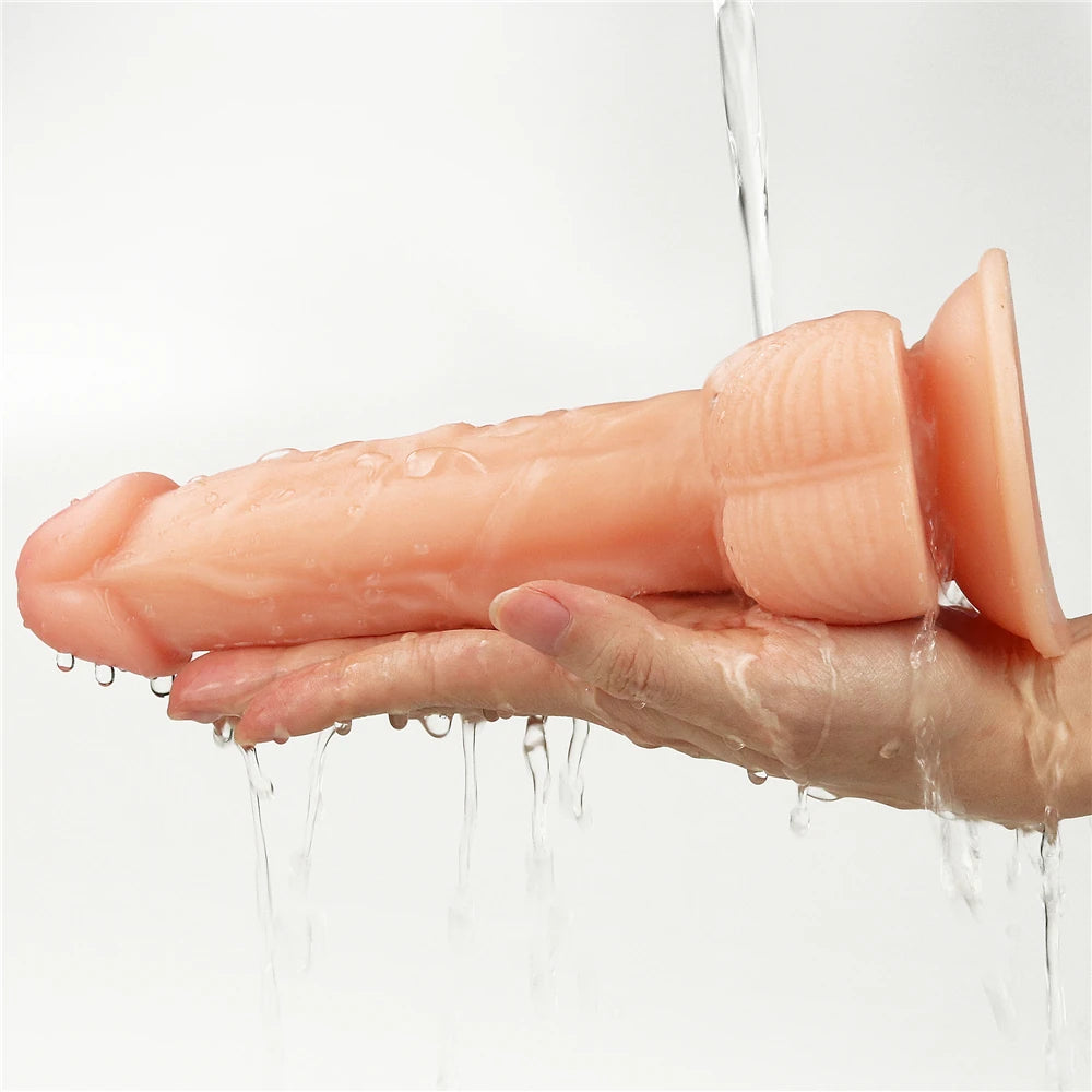 Lovetoy The Ultra Soft Dude 20 Cm Belden Bağlamalı Realistik Penis