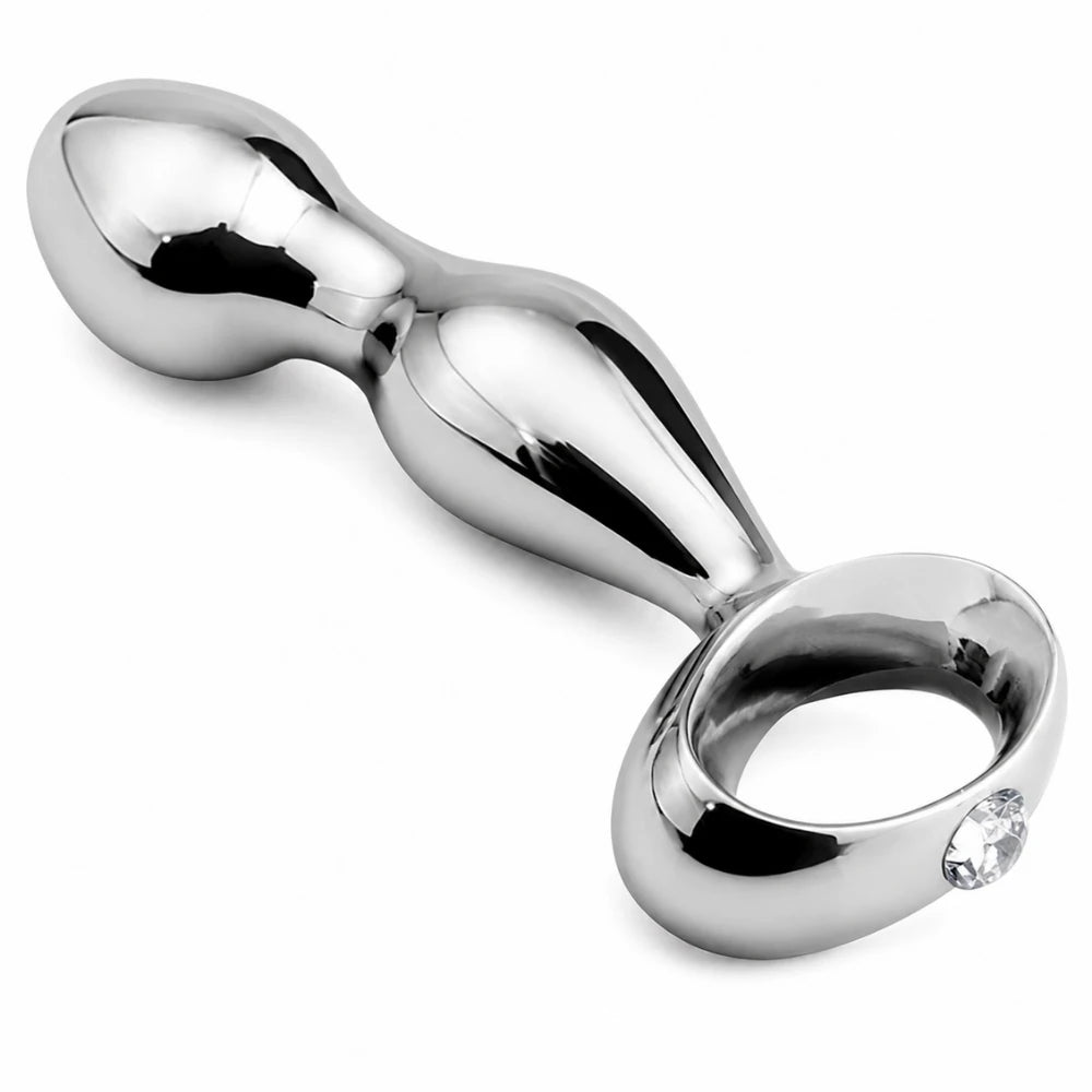 Pipedream Metal Worx Luv Plug Boğumlu Metal Anal Plug