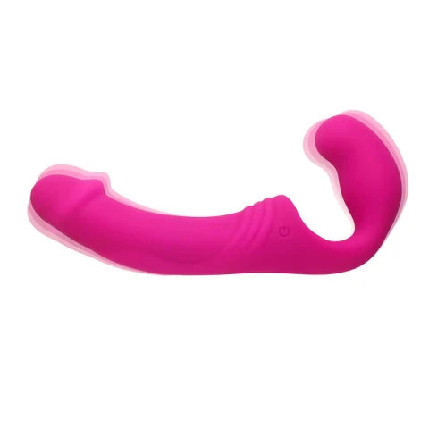 Aphrodisia Uzaktan Kumandalı Strapless Strap-On Vibratör Pink