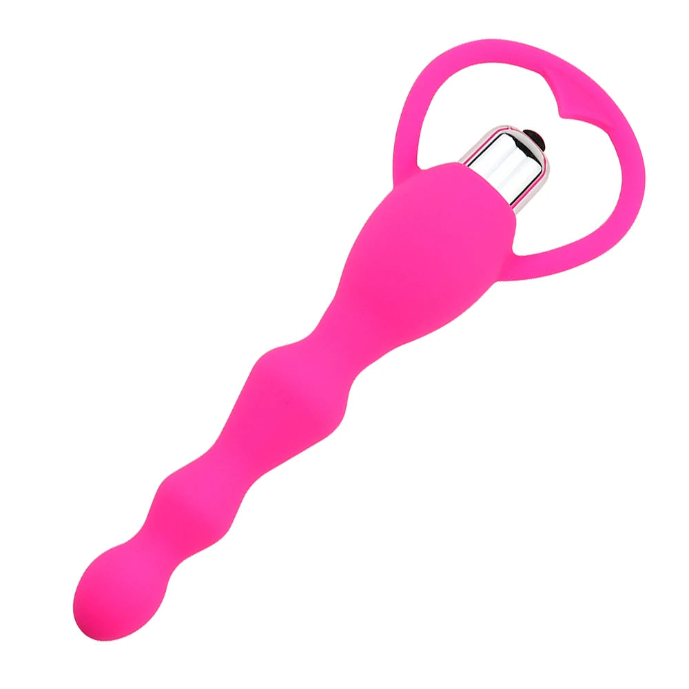 Frowzer Anal Fantasy Boğumlu 10 Mod Titreşimli Anal Vibratör-Pink