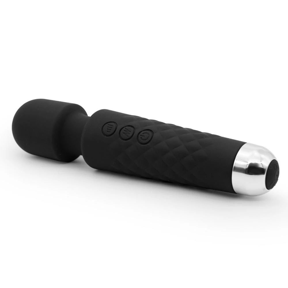 Frowzer Massage Vibes Black Ultra Güçlü 20 Mod Usb Şarjlı Masaj Vibratör