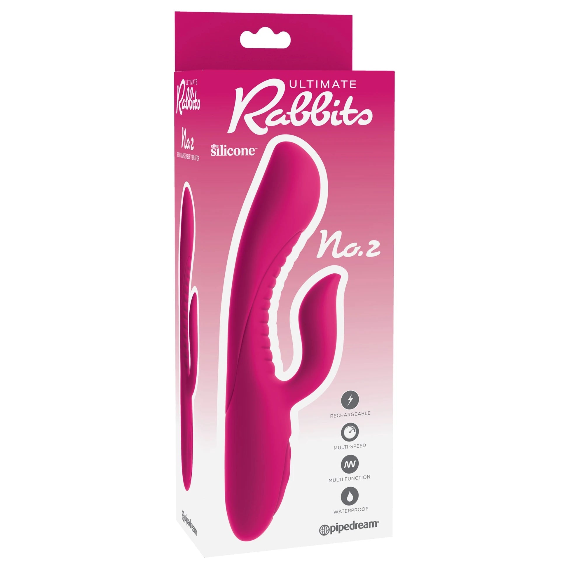 Pipedream Ultimate Rabbit No.2 Çift Motorlu Usb Şarjlı Rabbit Vibratör
