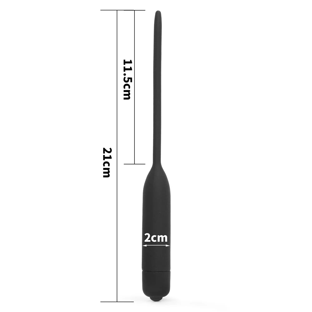 Lovetoy Silicone Ürethal Vibratör Penis Stick