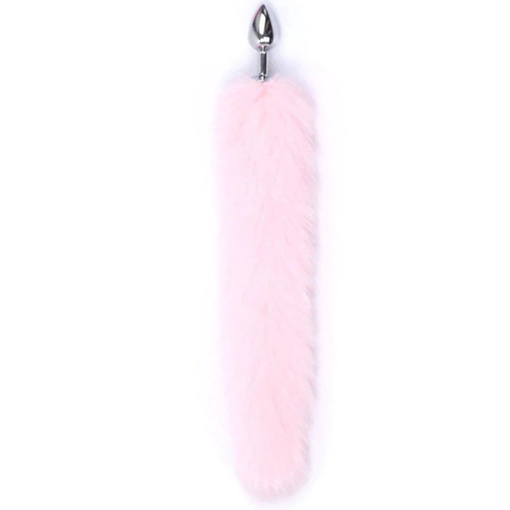 Frowzer Love Pembe Tilki Kuyruklu Metal Anal Plug