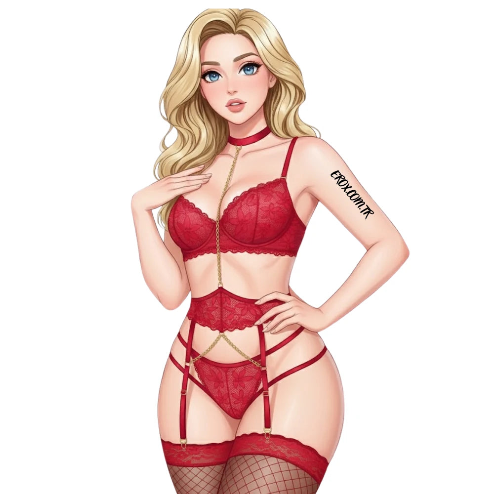 Frowzer She Fantasy Wear Erotik Jartiyer Takım