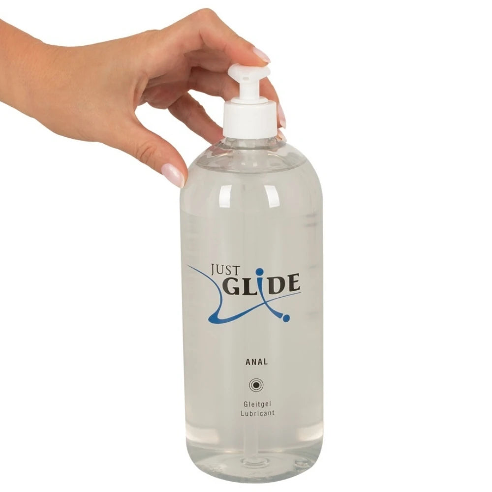 Just Glide Waterbased Anal Gel Su Bazlı Anal Kayganlaştırcı Jel 1000 Ml.