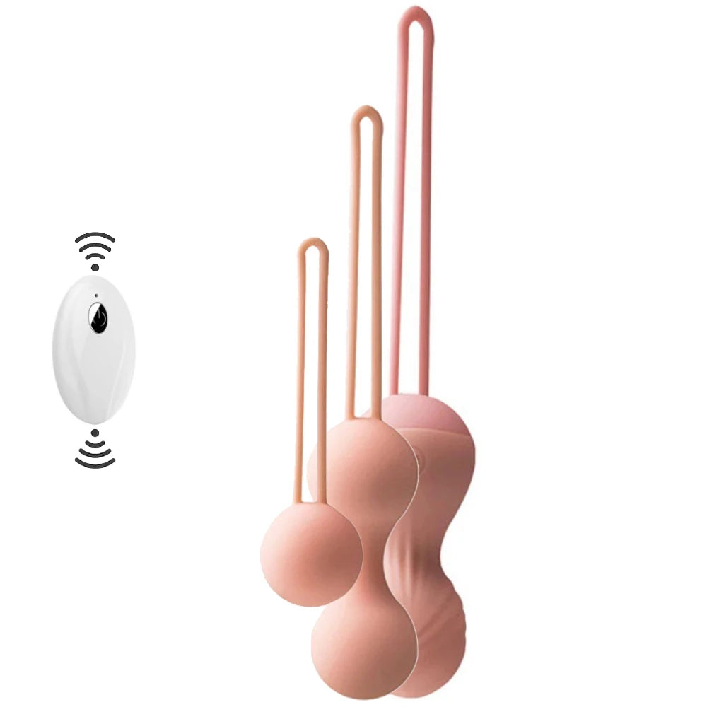 Frowzer Exuis Balls Set Uzaktan Kumanda Kegel Egzersiz Vibratörü