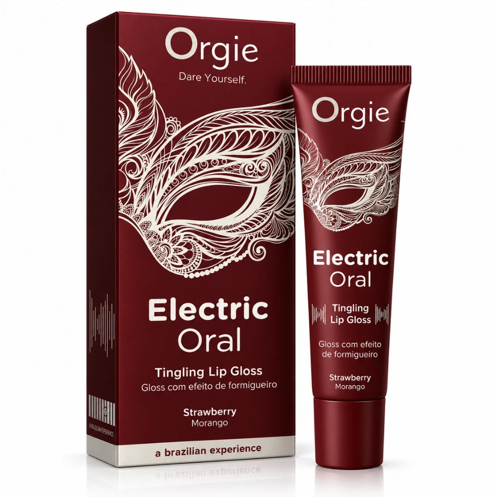 Orgie Electric Oral Çilek Aromalı Uyarıcı Dudak Parlatıcısı 10 Ml.