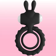 Frowzer The Cock Ring Nuo Rabbit Klitoral Titreşimli Penis Halkası - Black