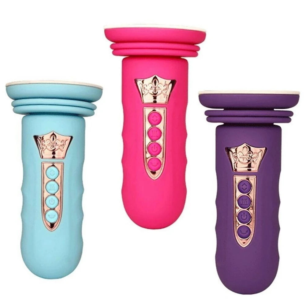 Frowzer Suction Cup Sex Machine Realistik Penis Uyumlu Seks Makinesi-Purple