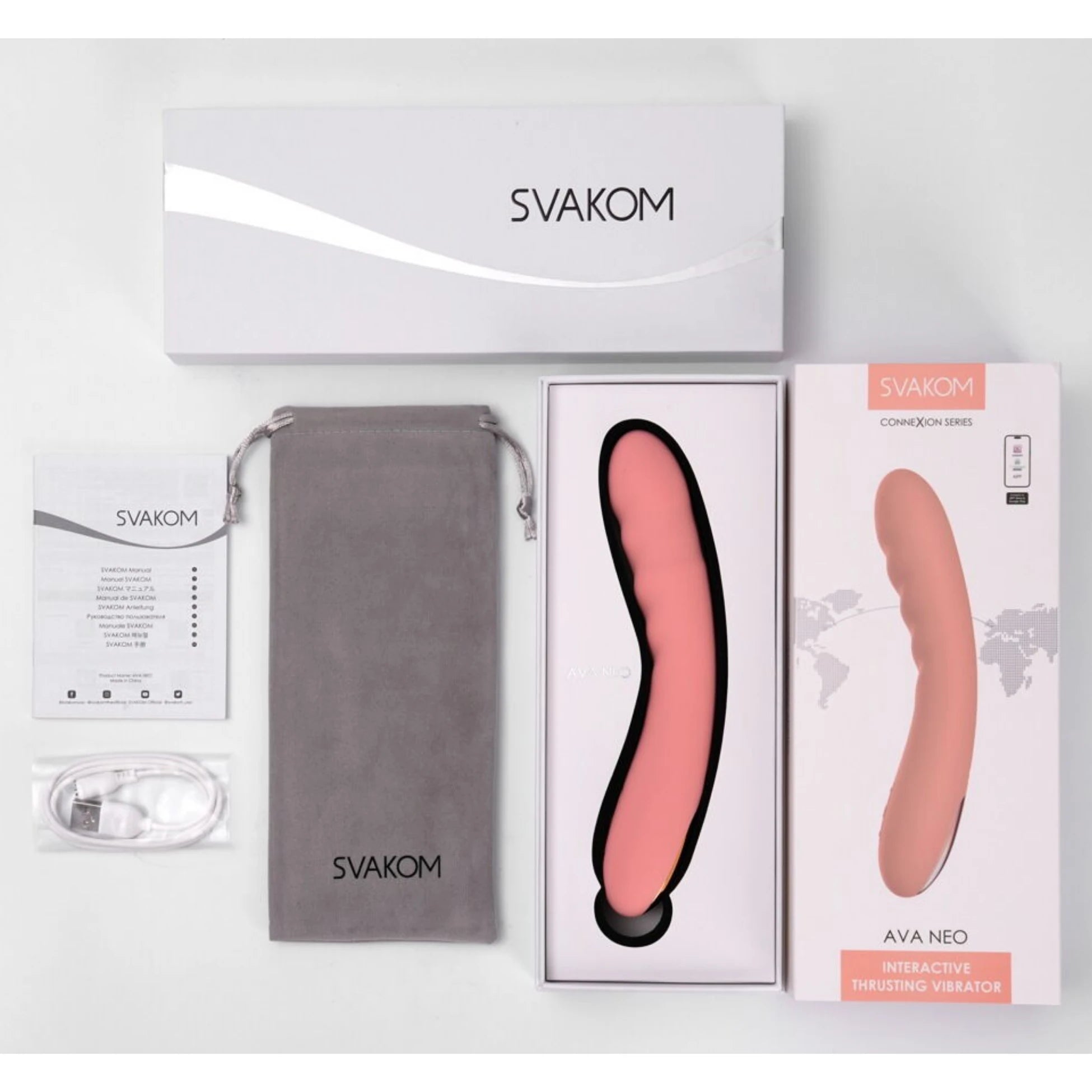 Svakom Ava Neo Telefon Kontrollü İtmeli G-Spot Vibratör