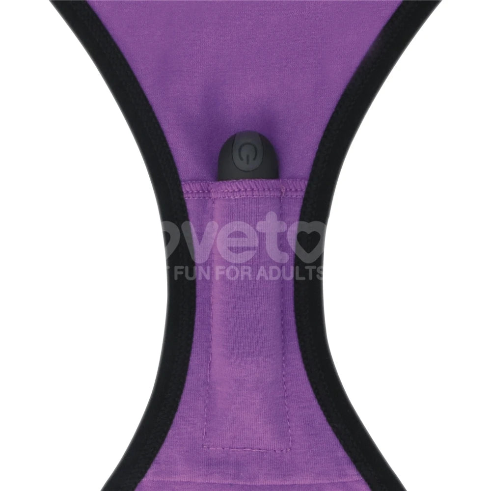 Lovetoy Printed Vibrating Sexy Panties XS/S Giyilebilir Vibratör LV770213A