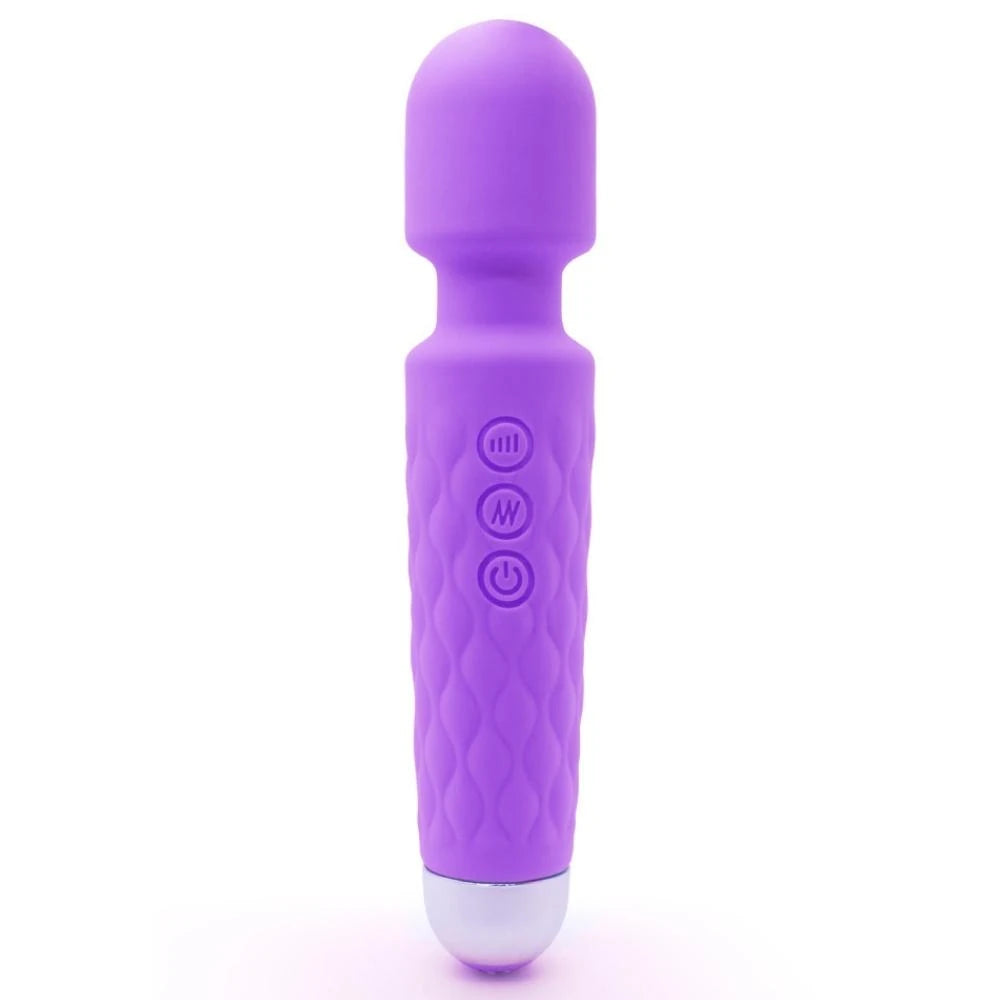 Frowzer Massage Vibes Purple Ultra Güçlü 20 Mod Usb Şarjlı Masaj Vibratör
