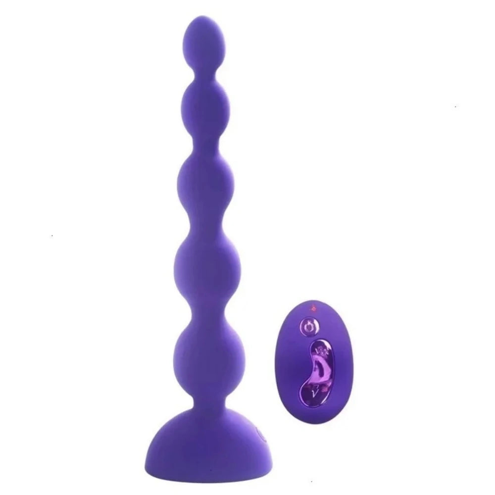 Aphrodisia Silicone 5 Beads Uzaktan Kumandalı Boncuk Anal Vibratör