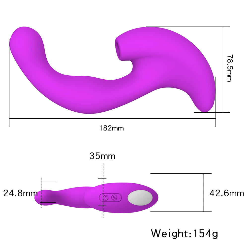 Frowzer G-Stimulation Vibe Purple Emiş Güçlü Vibratör
