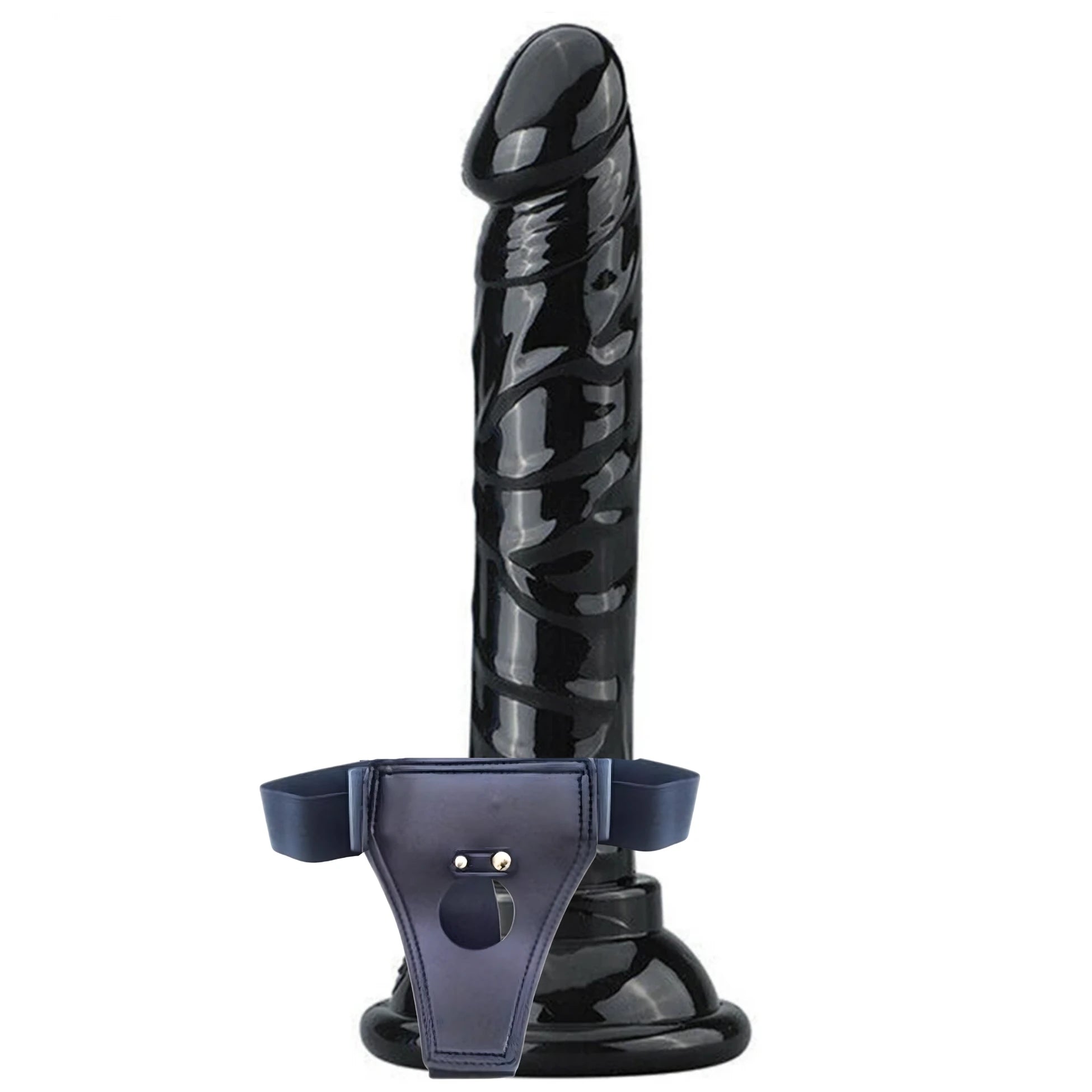 Frowzer Jelly Strap-On 14.5 cm Belden Bağlamalı Zenci Realistik Penis