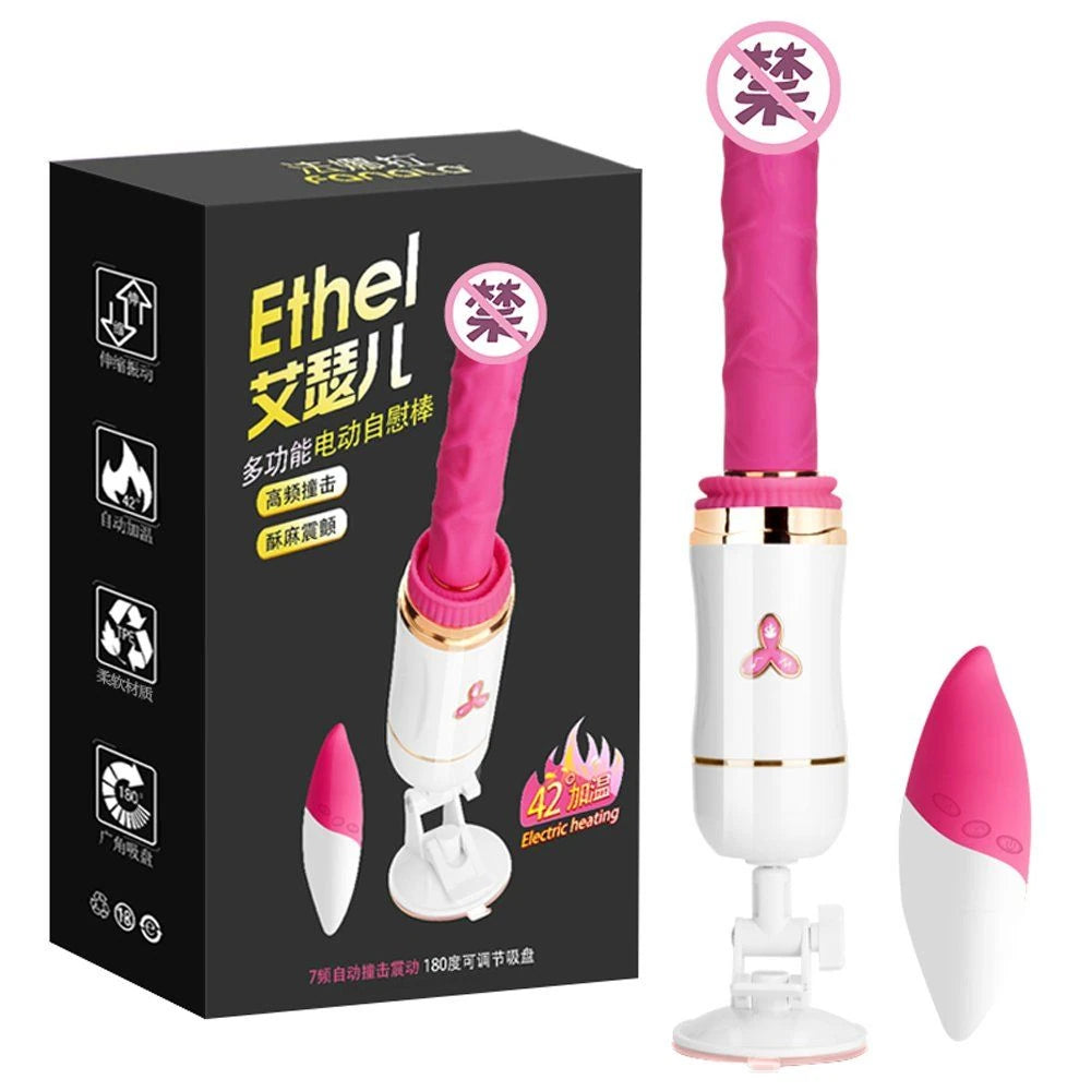 Frowzer Vibes Yönü Ayarlanabilir Isıtmalı İleri Geri Hareketli Thrusting Vibratör