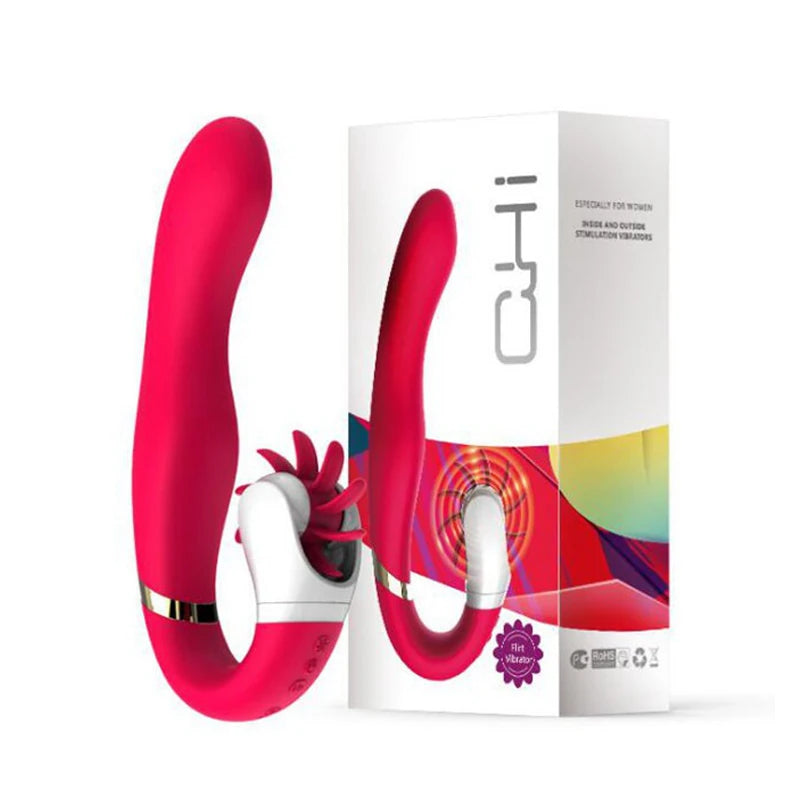Frowzer Dave 2 Hareketli Klitoral Penetrasyon G-Stimulant Vibratör