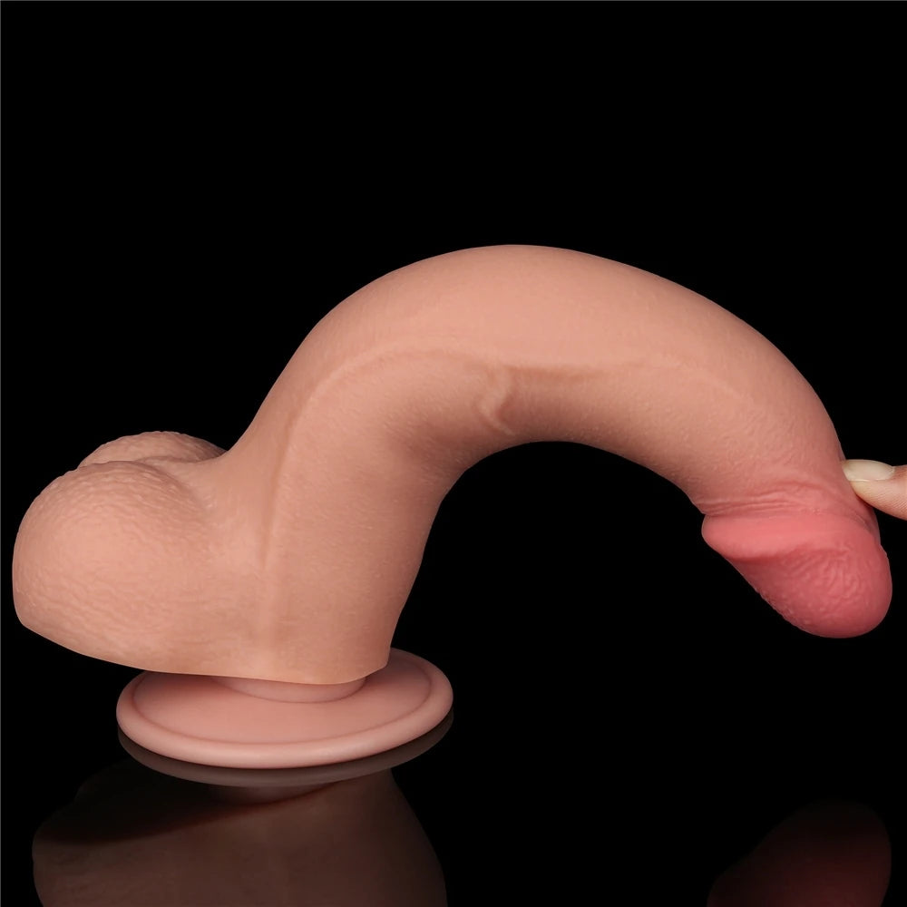 Lovetoy Sliding Skin Hareketli Deri Özellikli 22 Cm Realistik Penis LV317208