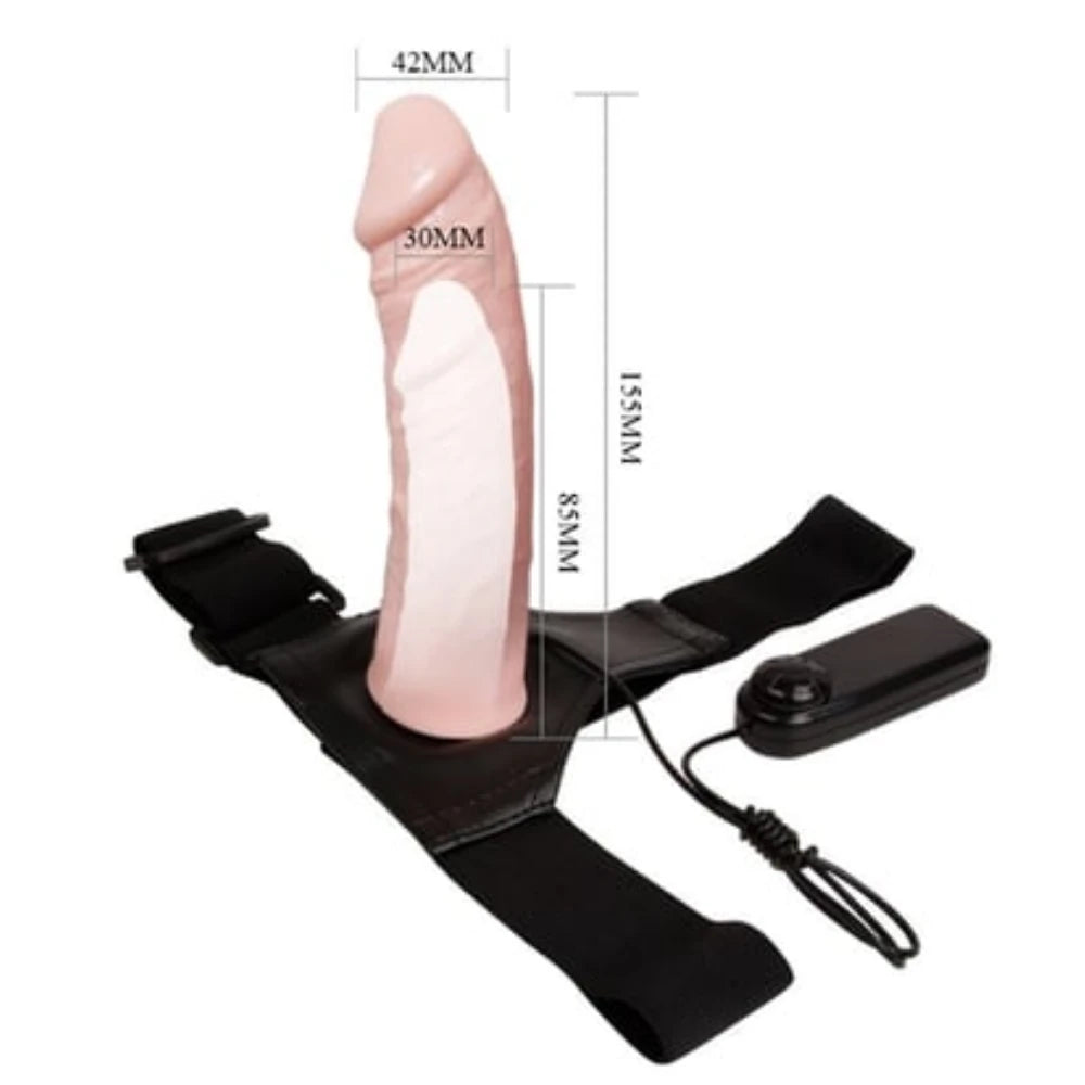 Baile Ultra Passionate Titreşimli Kemerli İçi Boş Penis BW-022050