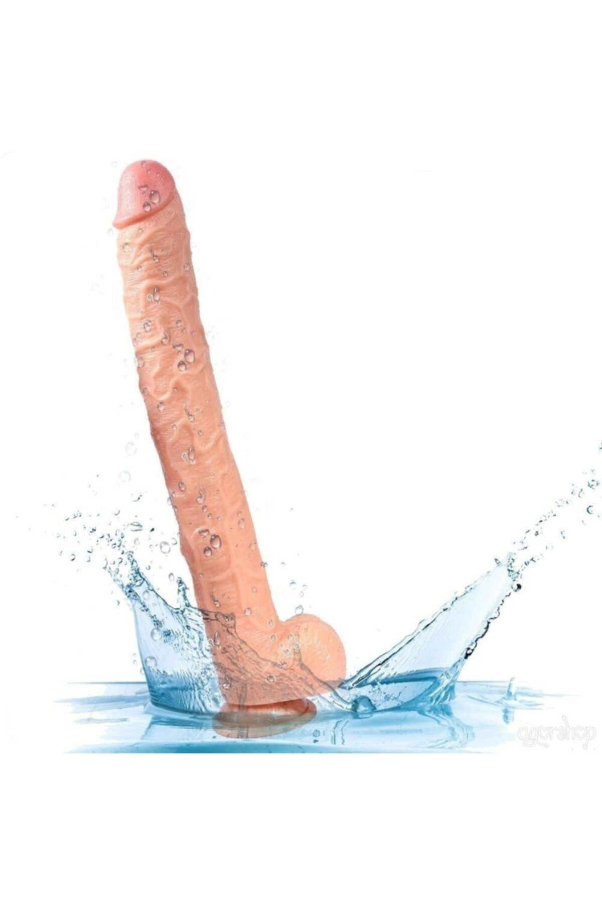 Kalın Damarlı Dev Realistik Penis 43 cm