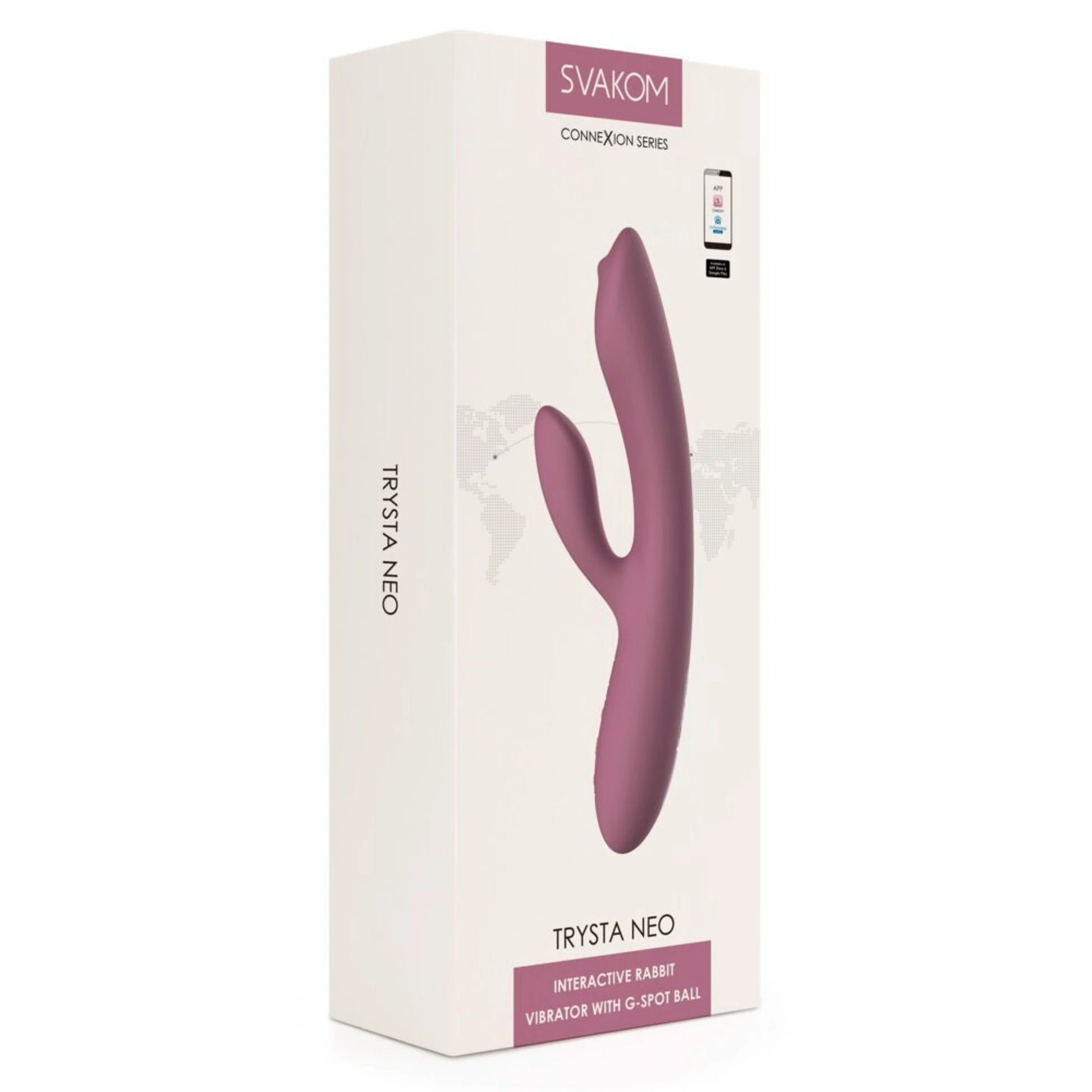 Svakom Trysta Neo Telefon Kontrollü G-Spot Stimulator Rabbit Vibratör