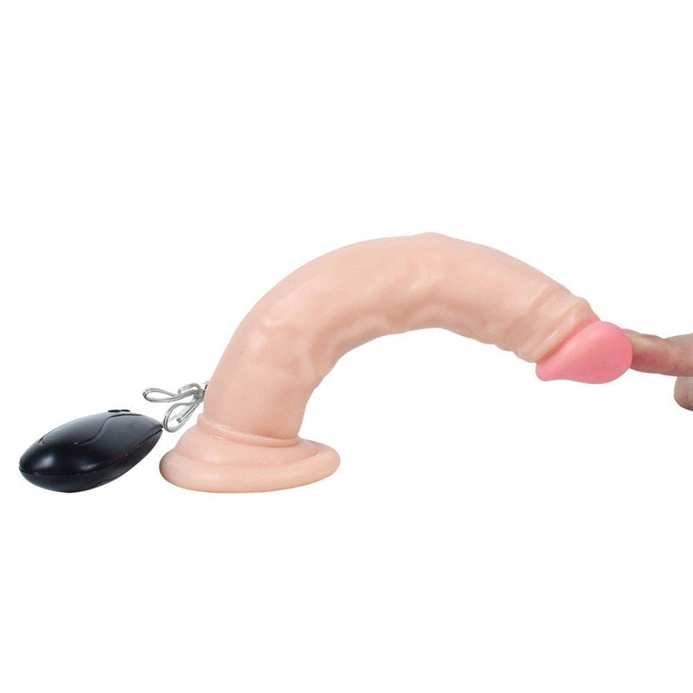 Xise Dildo Series Naturo 18.5 cm Titreşimli Realistik Penis XS-WBC10024