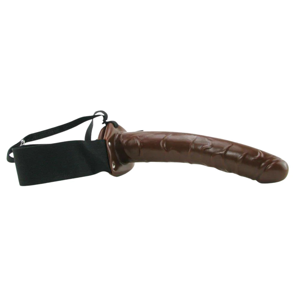 Piepdream Fetish Fantasy Series 10'' Chocolate Dream İçi Boş Belden Bağlamalı Realistik Penis