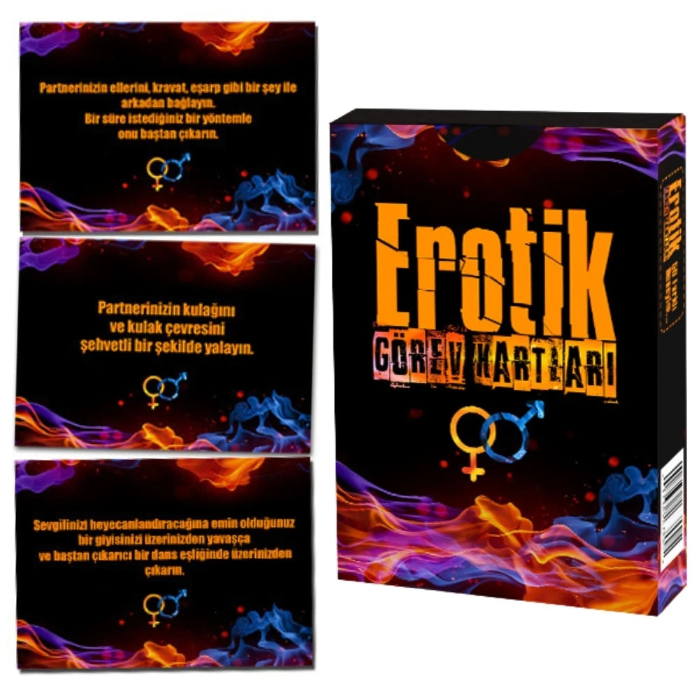 Frowzer Erotica Game 50 Erotik Görev Oyun Kartları