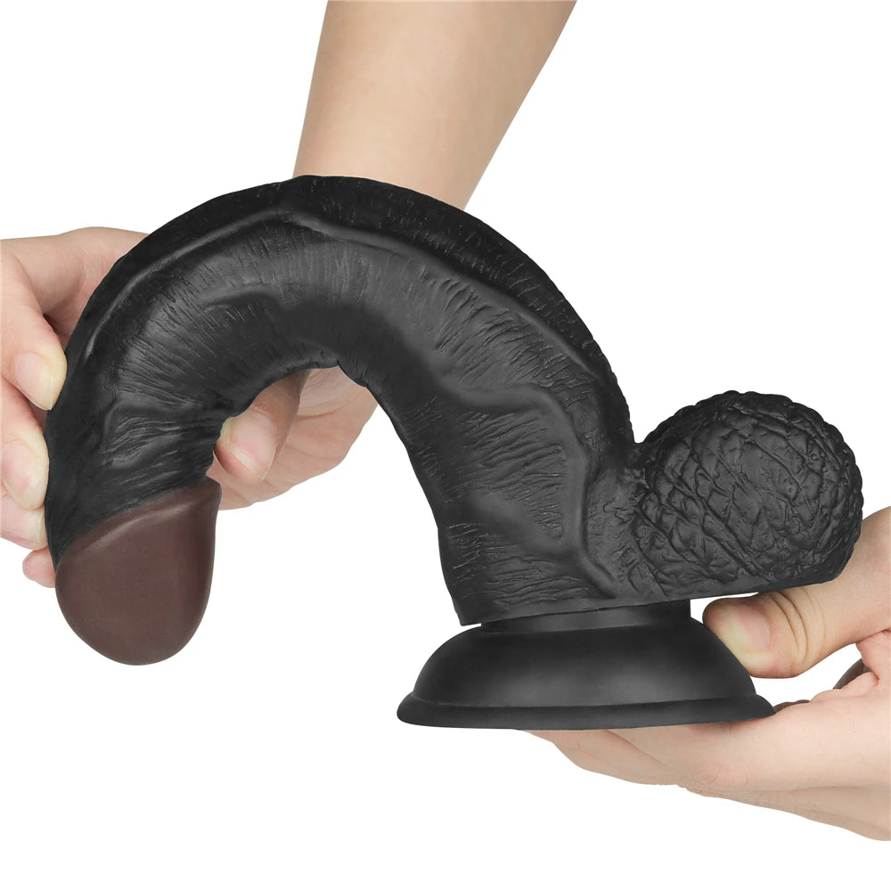 Lovetoy Easy Strapon 21 cm Strapon Kemerli Zenci Penis LV715028
