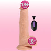 Xise Dildo Series Dean 20 Modlu Titreşimli Realistik Penis