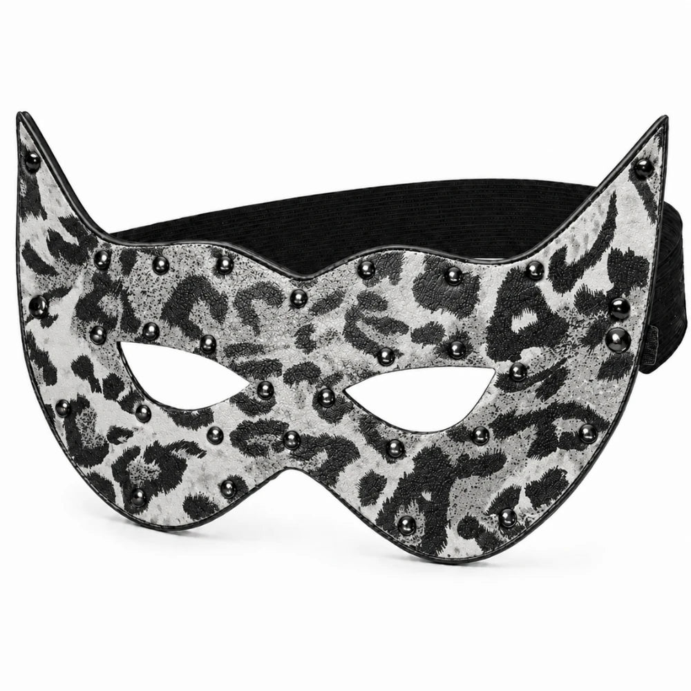 Frowzer Fetish Fantasy Series Open Eye Mask Kapalı Göz Maskesi – Leopar