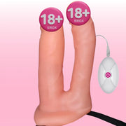 Lovetoy Vibrating Unisex Hollow Strap On Belden Bağlamalı Çift Taraflı Penis LV3006