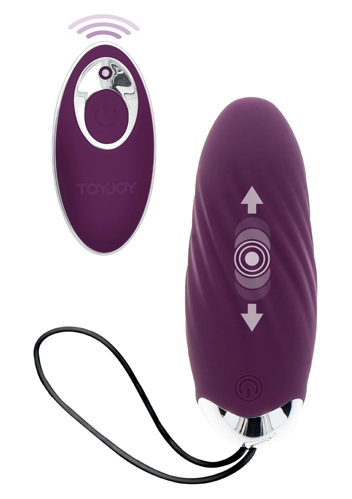 ToyJoy Happiness Knock Eggstavagant İler Geri Hareketli Vibratör