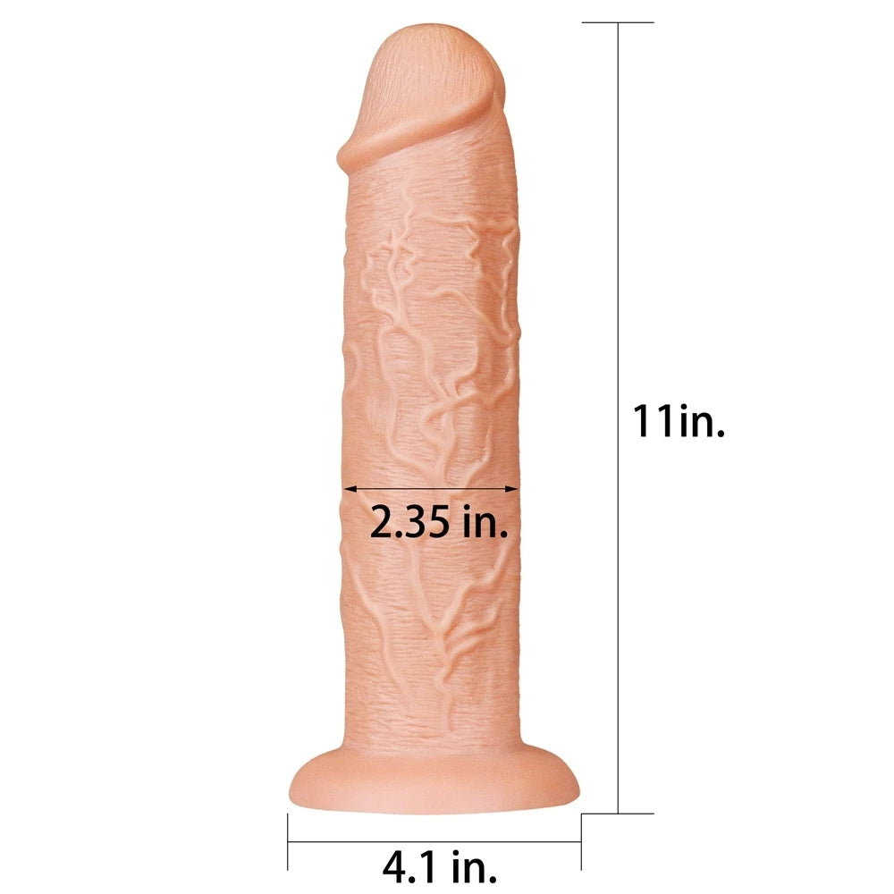 Lovetoy Realistic Dong Dildo 28 Cm Büyük Realistik Penis LV111012