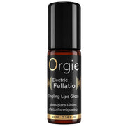 Orgie Electric Fellatio Tingling Lip Gloss 10 ml. Oral Seks Jeli