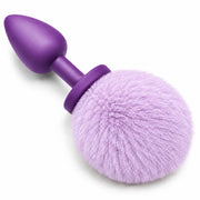 Frowzer Anal Fantasy Luxury Purple Silicone Bunny Tail Purple Kuyruklu Anal Plug