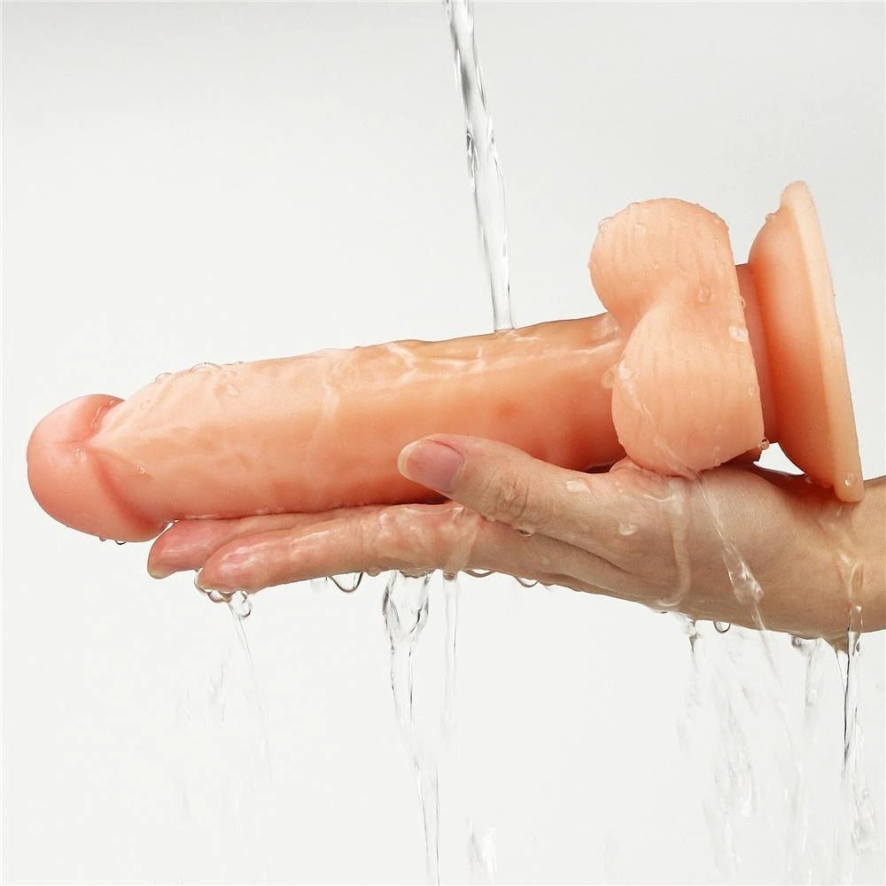 Lovetoy Easy Strapon 19 cm Flexible Kemerli Strapon Penis LV715007