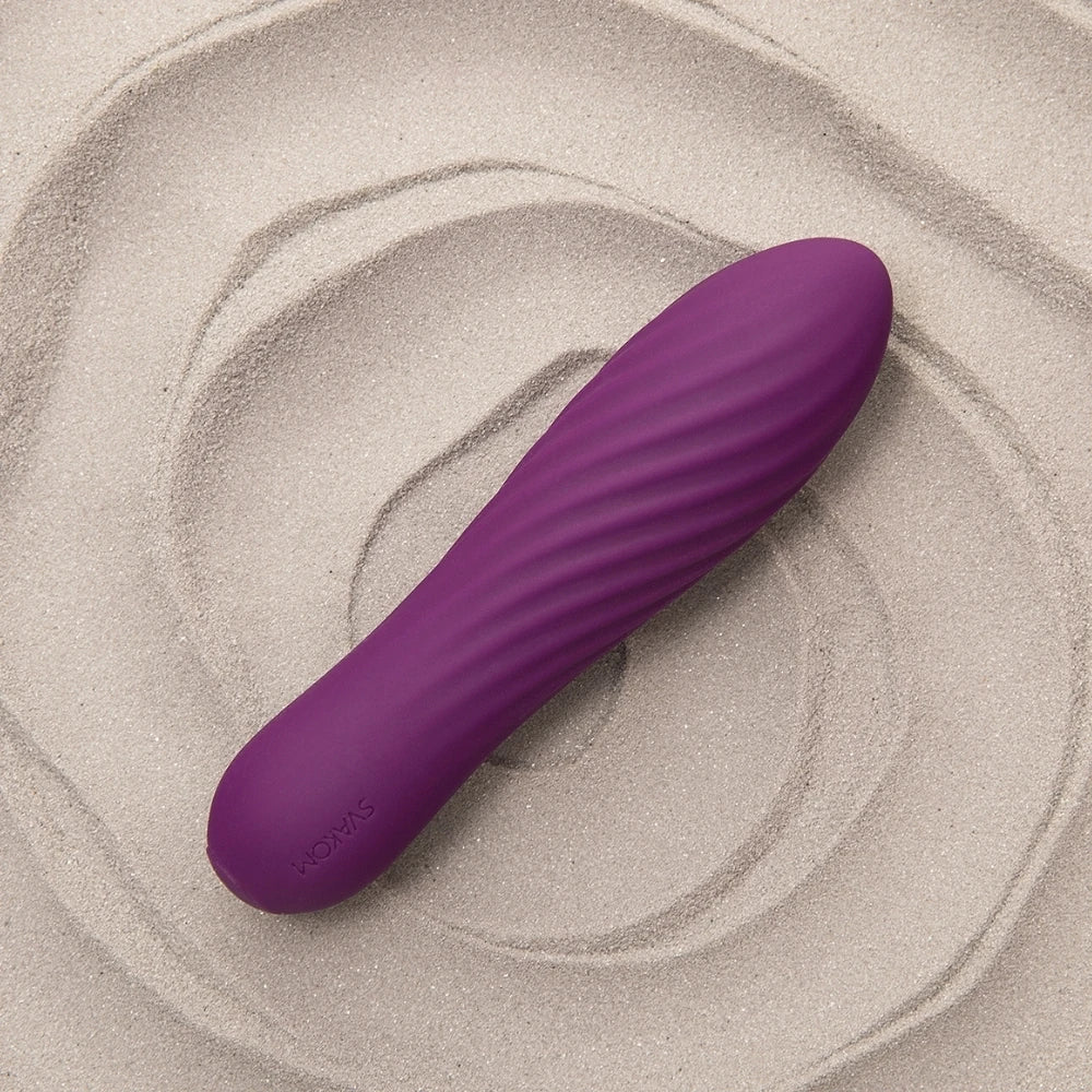 Svakom Tulip 10 Modlu Güçlü Mini Vibratör-Purple