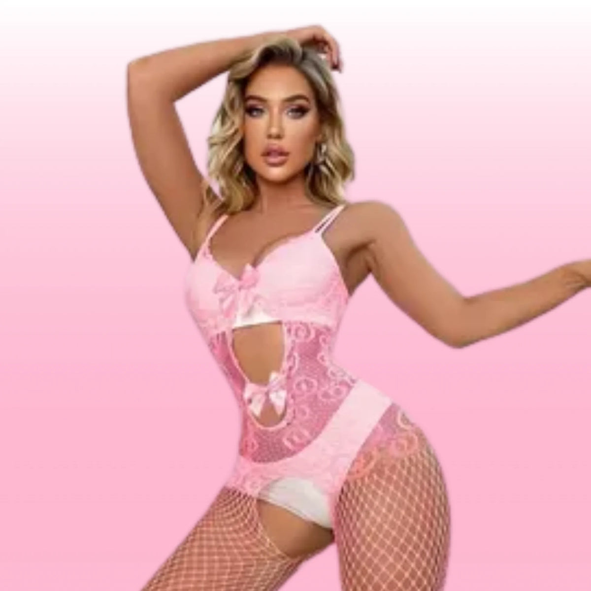 Frowzer She Fantasy Wear Body De Renda Vücut Çorabı