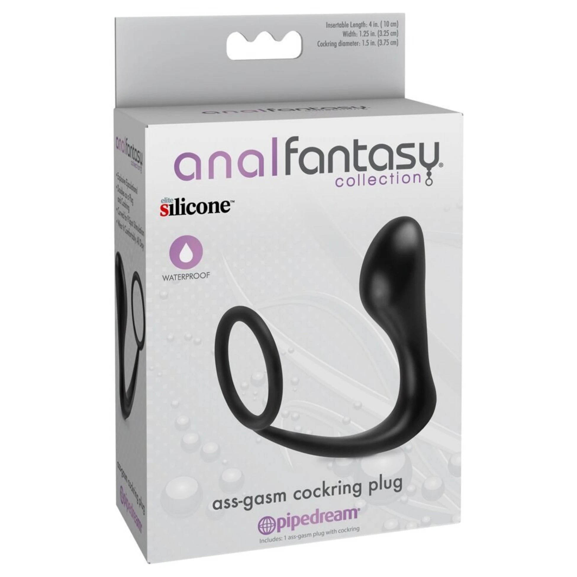 Pipedream Anal Fantasy Collection Ass-Gasm Penis Halkası Anal Plug