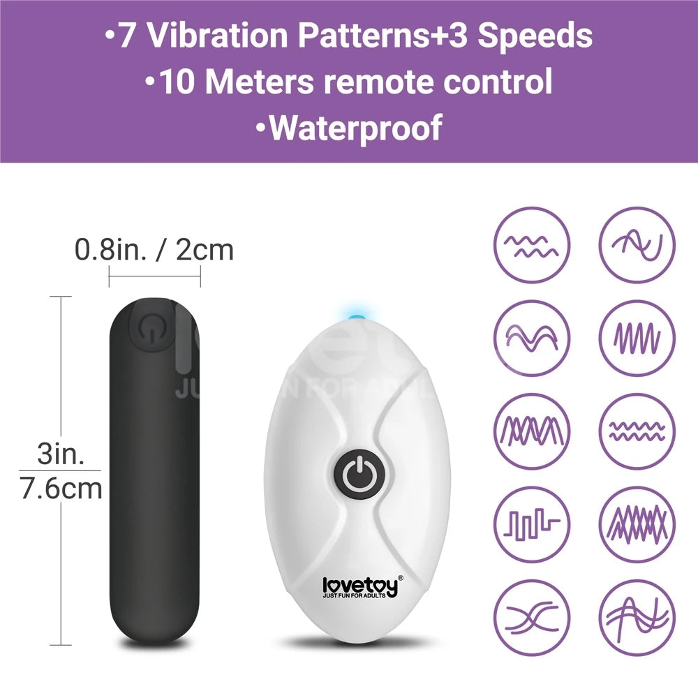 Lovetoy Printed Vibrating Sexy Panties XS/S Giyilebilir Vibratör LV770213A