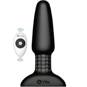 B-Vibe Rimming 2 Uzaktan Kumandalı Titreşimli Anal Vibratör Black