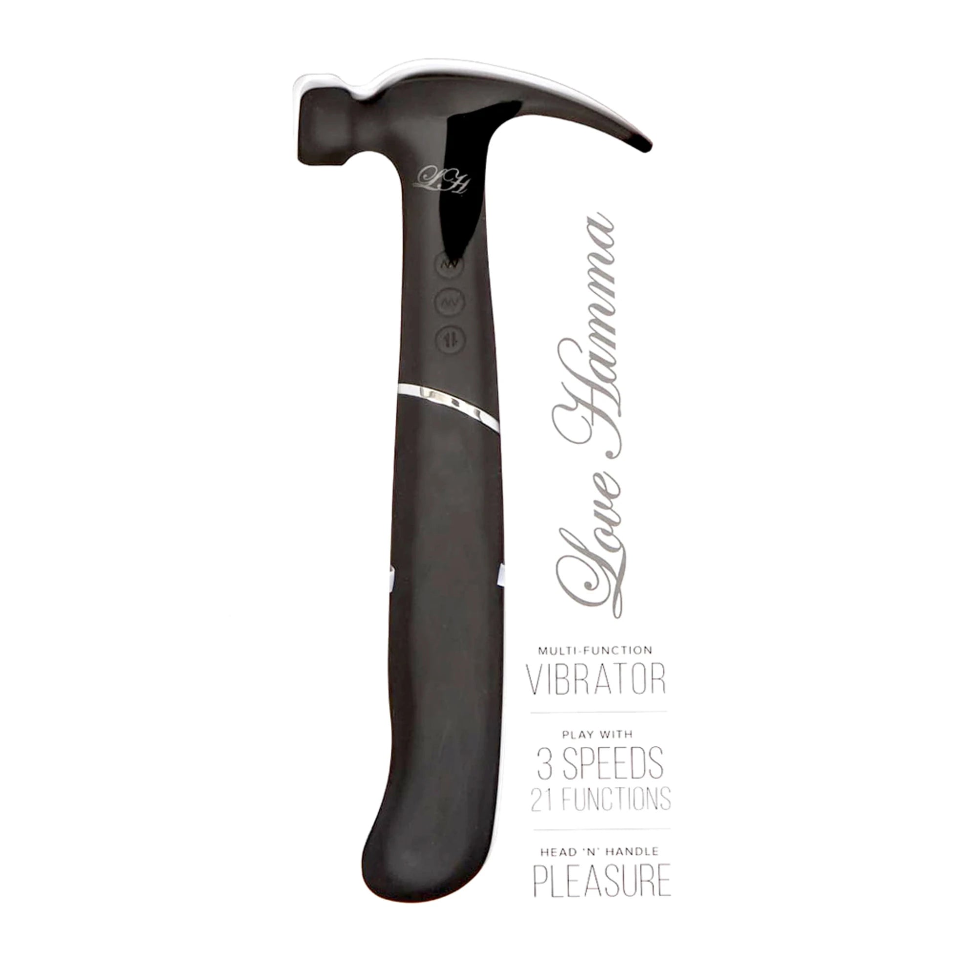Frowzer Hammer Love Black Ultra Güçlü Çekiç Vibratör